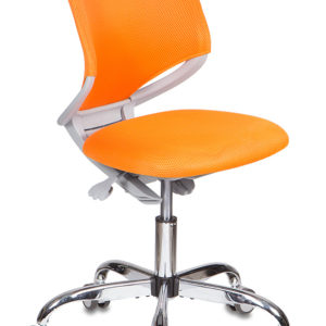 KD-7/TW-96-1 кресло детское, оранжевый фон, ткань TW-96-1